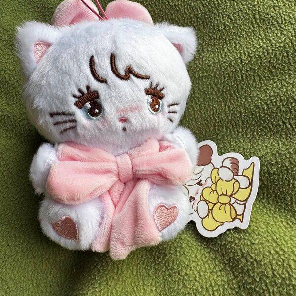 mikko characters 抱きしめおリボンマスコット ぬいぐるみ ムース
