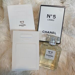 ★ほぼ未使用★CHANEL シャネル N°5 L'EAU 50ml ロー ヴァポリザター 香水