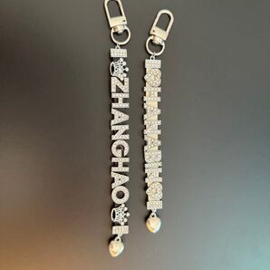 非公式【ZEROBASEONE】ジャンハオ ハンビン キーホルダー ラインストーン 2個セット