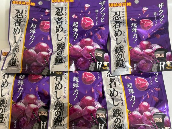 忍者めし 鉄の鎧 グレープ 6袋セット