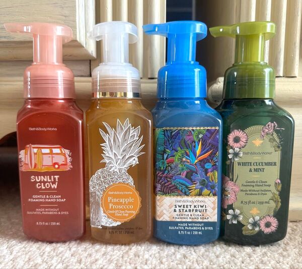 Bath & Body Works 泡ハンドソープ4本セット バス&ボディ バスアンドボディワークス