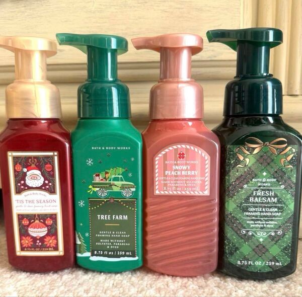 Bath&Body Works 泡ハンドソープ4本セット