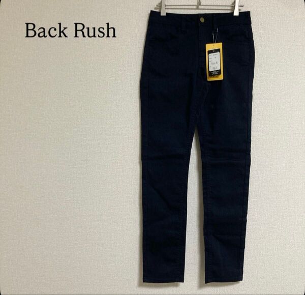 バックラッシュ スキニーパンツ ボトムス ブラック 61 ストレートパンツ 黒 ストレッチ