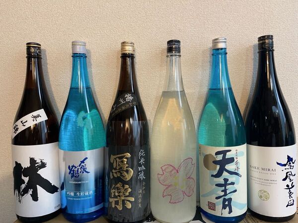 写楽 仙禽 天青 鳳凰美田 〆張鶴 林 厳選日本酒 1800ml