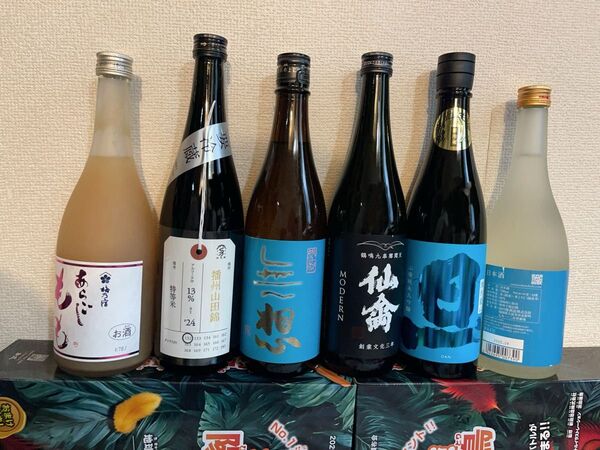 加茂錦 仙禽 無想 旦 山の壽 梅乃宿 飲み比べセット 720ml