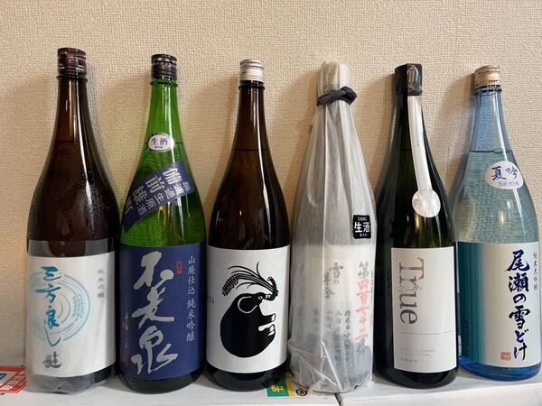 寒菊 雪の茅舎 山形正宗 三方良し 不老泉 尾瀬の雪どけ 厳選日本酒 日本酒セット 1800ml