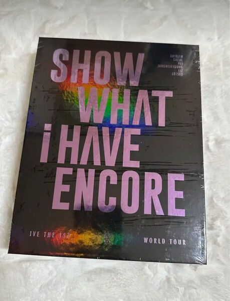 IVE ワールドツアー DVD Blu-ray トレカのみなし ブルーレイ SHOW WHAT I HAVE ポスター CD