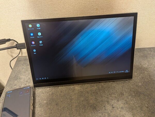 バッテリー内蔵式 タッチ式モバイルモニター 13インチ2K alldocube