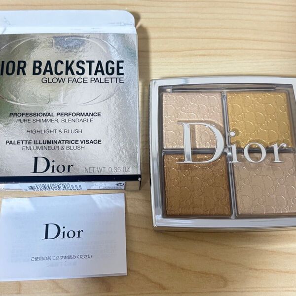 Dior バックステージ グロウフェイスパレット 003