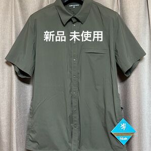 新品 未使用 tilak ティラック Knight Shirts Khaki Mサイズ アウトドア 撥水 ストレッチ 速乾 透湿