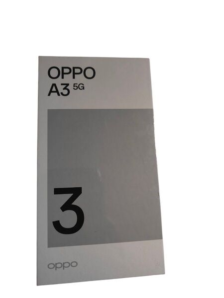 OPPO A3 5G ブラック 新品未開封