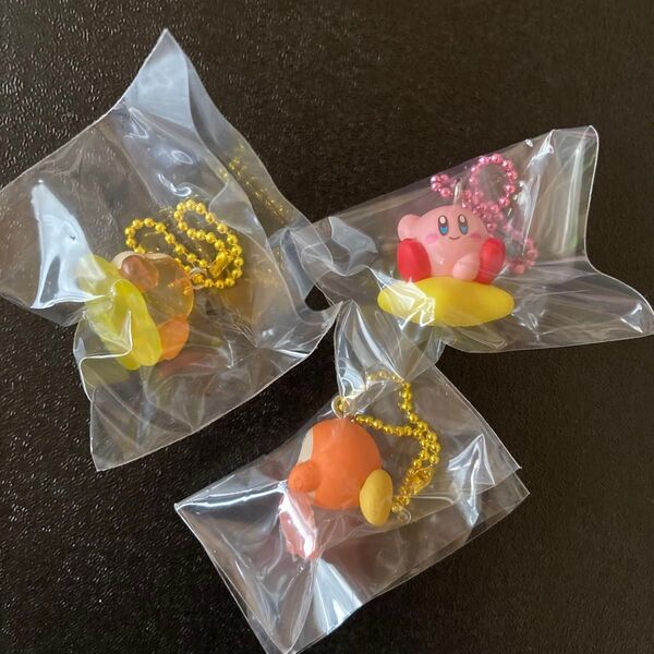 星のカービィ グミ マスコット 3点まとめ売り ② GUMMY ボールチェーン