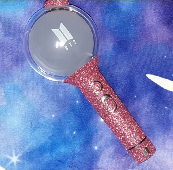 BTSアミボム ラメグリッターステッカー ペンライト glitter シール JIN コンサート JIN カラー ジン ステッカー