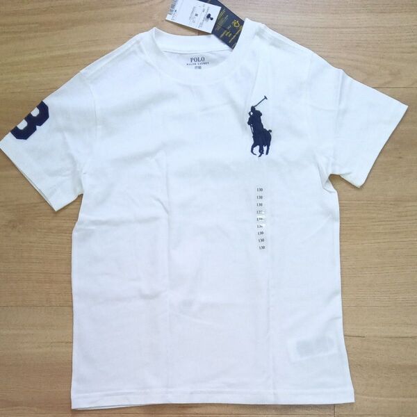 ポロラルフローレン 新品未使用タグつき・Tシャツキッズ 7 130