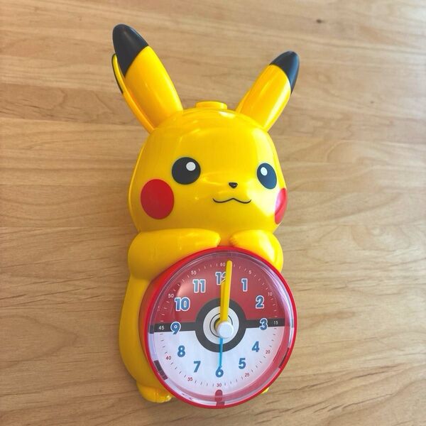 ポケットモンスター ピカチュウ目覚まし時計 小学一年生 おしゃべり目覚まし時計