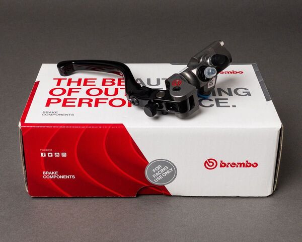 brembo レーシングラジアルブレーキマスターシリンダー CNC φ16 ショートレバー 16mm XR0.11.B0 ブレンボ