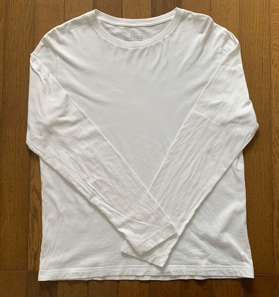 UNIQLO ユニクロ 長袖 Tシャツ ロンT 白 Lサイズ