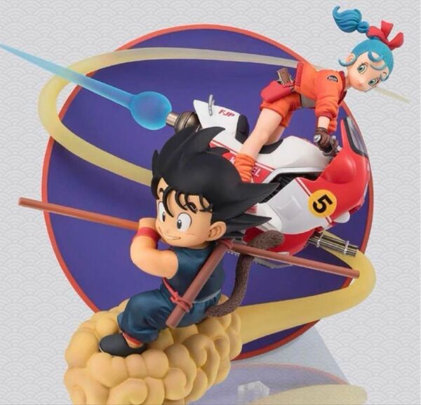 新品未開封 フィギュアーツZEROドラゴンボール 孫悟空 & ブルマ フィギュア