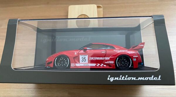 イグニッションモデル 1/43 LB-Silhouette WORKS GT Nissan 35GT-RR Red IG2550