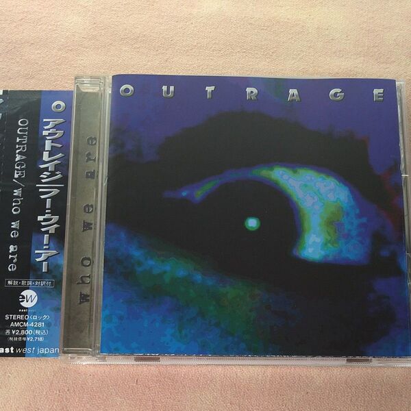 WHO WE ARE/OUTRAGE アウトレイジ 中古 CD Japanese metal band used CD