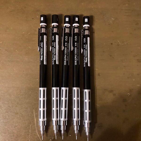 新品 グラフ1000CS (ブラック) 0.5mm ×3 0.3 ×2