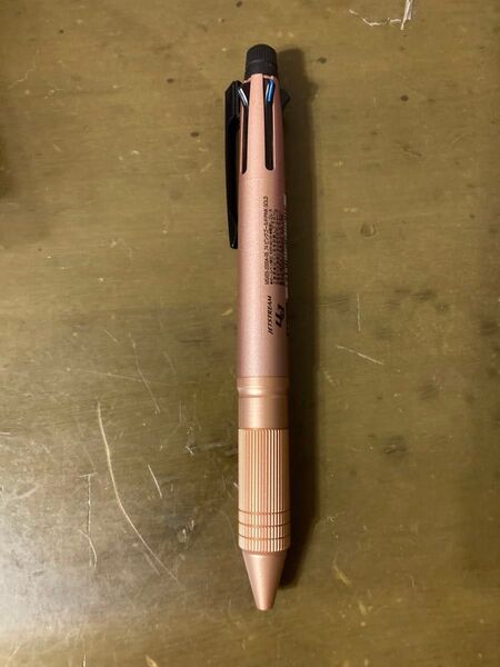 ジェットストリーム 多機能ペン 4&1 Metal Edition ピンクゴールド(黒・赤・青・緑)0.5mm