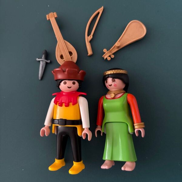新品プレイモービル 中世の音楽家 詩人 ジプシー playmobil yoru ミニチュア ドールハウス