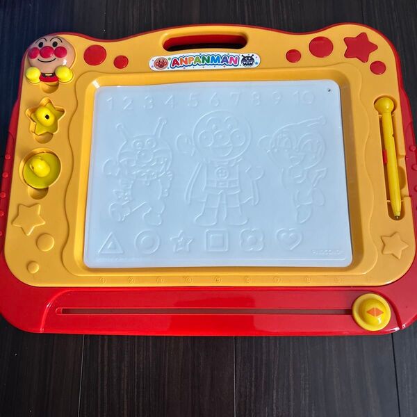 アンパンマン 天才脳らくがき教室 お絵かきボード マグネットペン