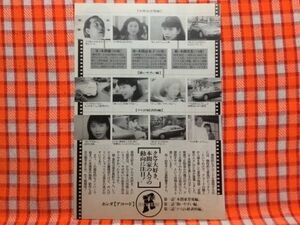 CN13306◆切抜き◇坂井真紀真野響子橋爪功明石家さんま◇ホンダ・アコード・クルマ大好き、本間家の人々の動向・さんまのナンでもダービー