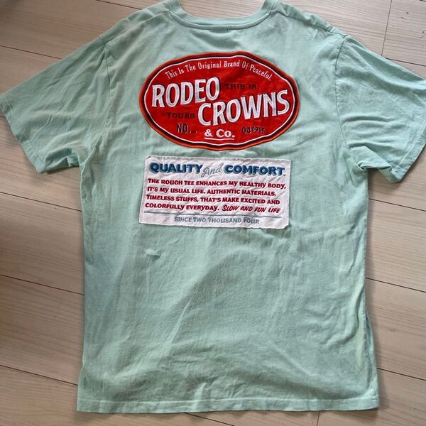 本日のみ価格!RODEO CROWNS オーバーサイズTシャツ ミントグリーン