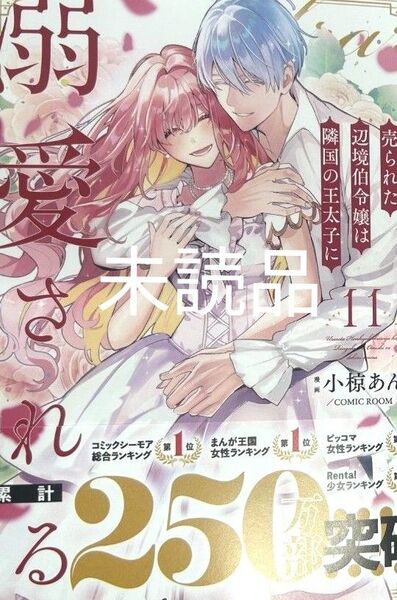 新刊 売られた辺境伯令嬢は隣国の王太子に溺愛される11巻 新品/未読品
