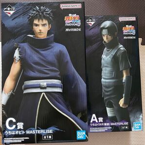 一番くじ 心を写す赤き瞳 MASTERLISE NARUTO 疾風伝 うちはオビト うちはイタチ