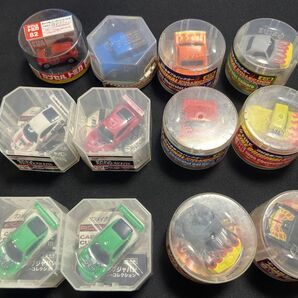 プルバックカーコレクション シボレー ポルシェ11個+おまけ 缶コーヒー ミニカー
