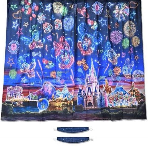 ディズニーリゾート 花火 カーテン ミッキー ミニー ドナルド デイジー ディズニー リゾート mickey