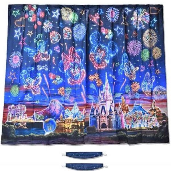 ディズニーリゾート 花火 カーテン ミッキー ミニー ドナルド デイジー ディズニー リゾート mickey