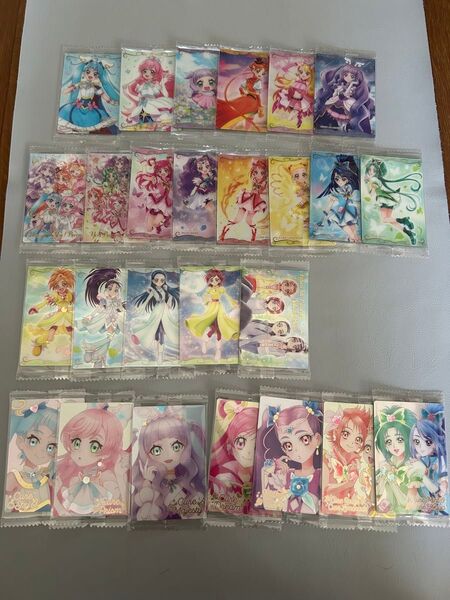 プリキュア ウエハース8 全26種 セット キュアドリーム ミルキィローズ 8弾
