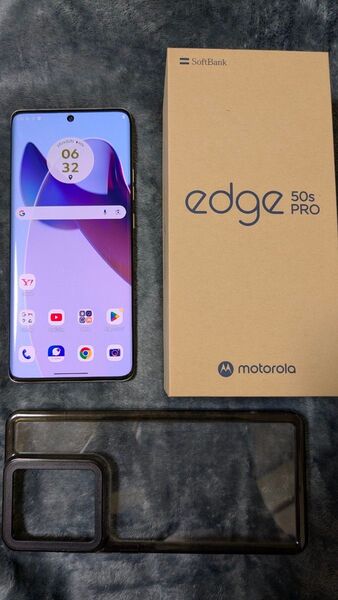 Motorola edge 50s pro バニラクリーム 中古