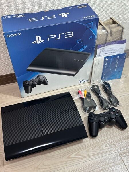 動作品 SONY PlayStation3 CECH-4300C 500GB