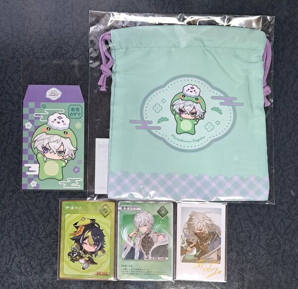 にじさんじ 叢雲カゲツ 伊波ライ Dytica Happy Pack 2周年 2nd Anniversary 特典 ポチ袋 チェキ