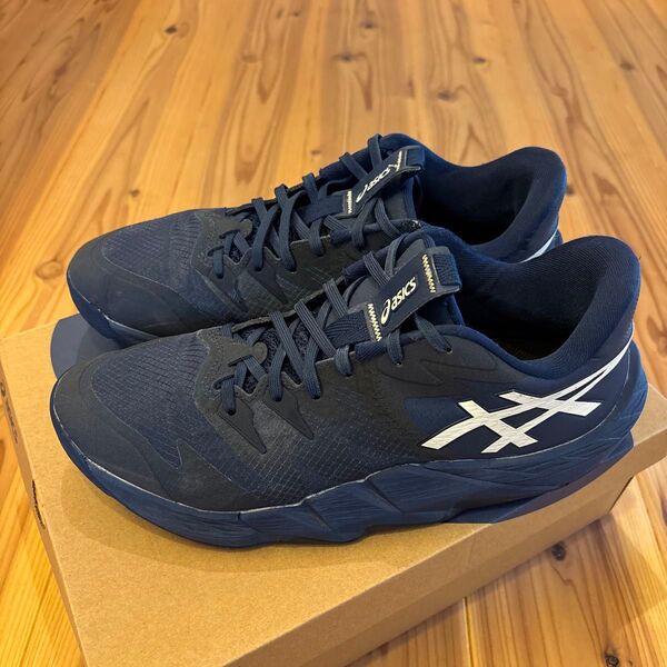 asics UNPRE ARS LOW 2 バスケットボールシューズ ネイビー 26.5cm