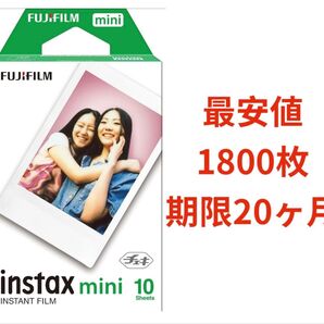 チェキフィルム instax mini jp1 10枚×180箱=1800枚 新品未開封