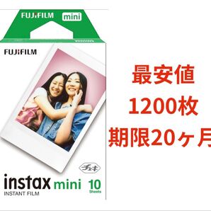 チェキフィルム instax mini jp1 10枚×120箱=1200枚 新品未開封