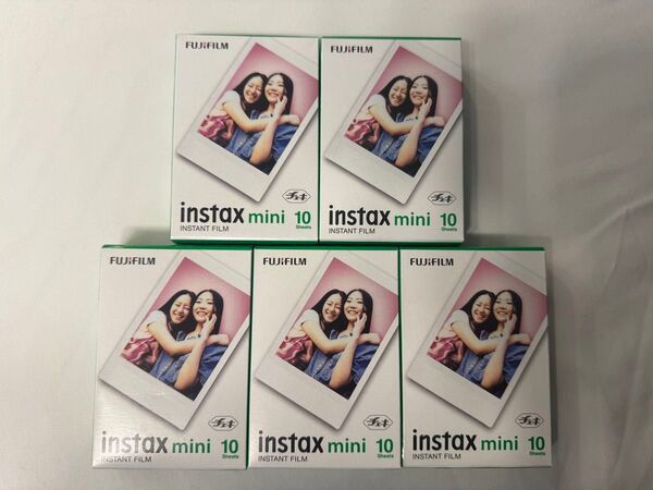 instax mini チェキ用フィルム チェキフィルム FUJIFILM 富士フイルム JP1 5箱