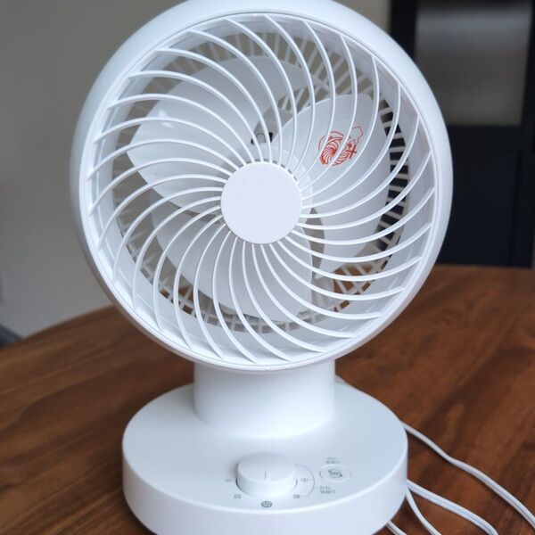 サーキュレーター扇風機 360°回転 簡単清掃