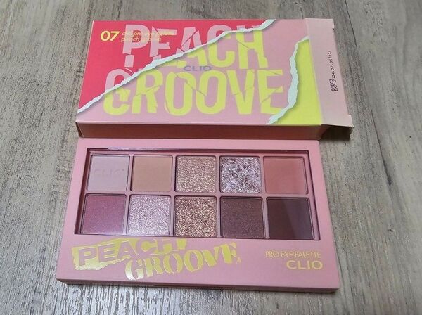 CLIO プロアイパレット 07 PEACH GROOVE 新品未使用 即日発送