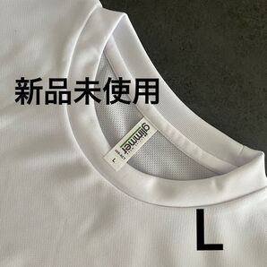 UVカット ドライ Tシャツ 半袖【300-ACT】L ホワイト【1418】