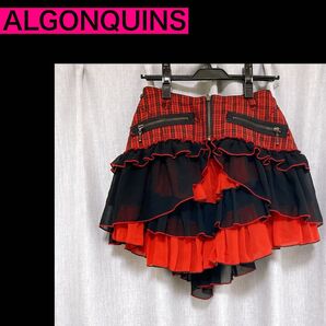 ALGONQUINS フリル 2WAY ミニスカート