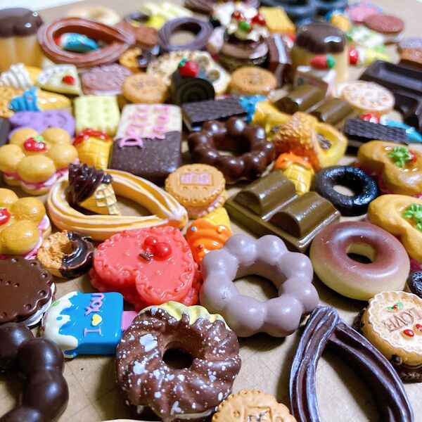 ハンドメイド用品 お菓子 スイーツ デコパーツ まとめ売り
