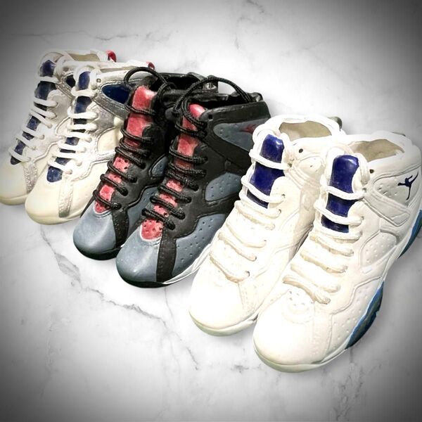 【NIKE】AIR JORDAN 7/3足set/フィギュア/ミニチュア