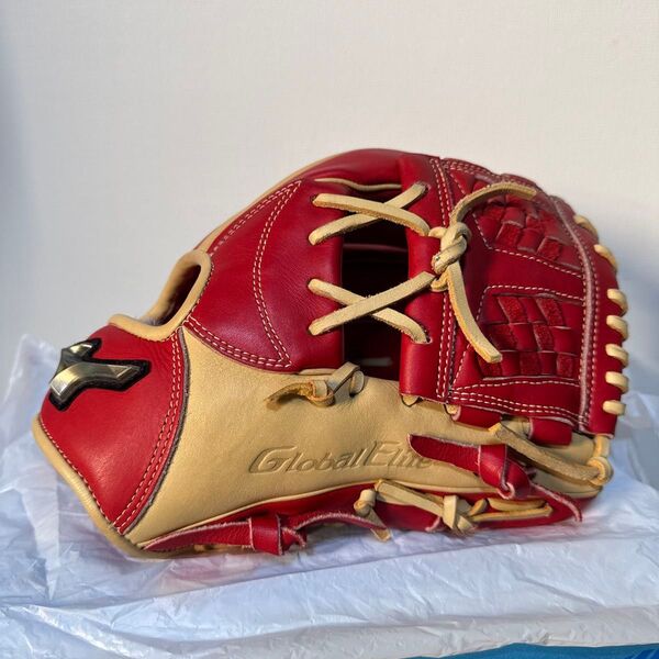ミズノ ソフトボール グローブ グローバルエリート グラブ 美品 内野手用